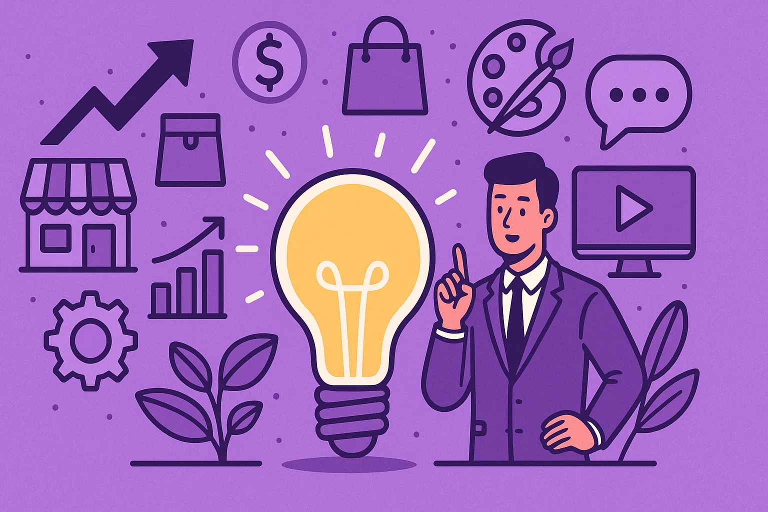 Top 10 Ideias de Negócios Lucrativos para Empreender com Sucesso em 2025